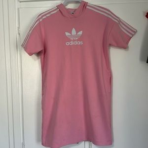 Adidas Hoodie Dress with Pockets